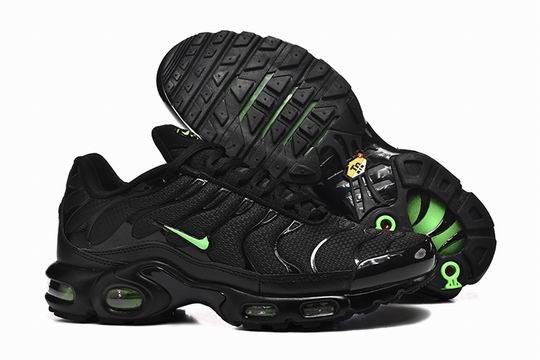 (image for) Nike Air Max Plus Black Green Strike DM0032-024 Men's TN Shoes-125